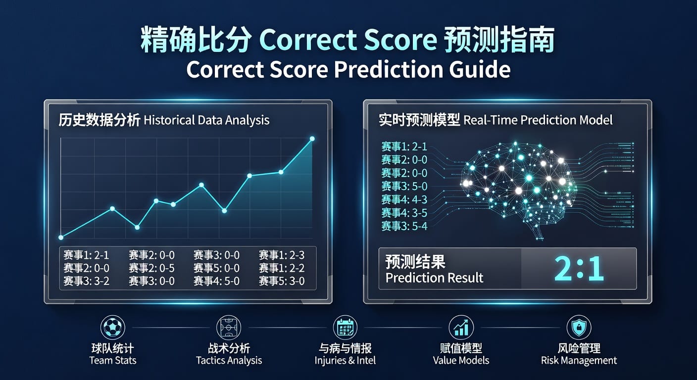 精确比分 correct score｜足彩体育官网2026读法与风险边界