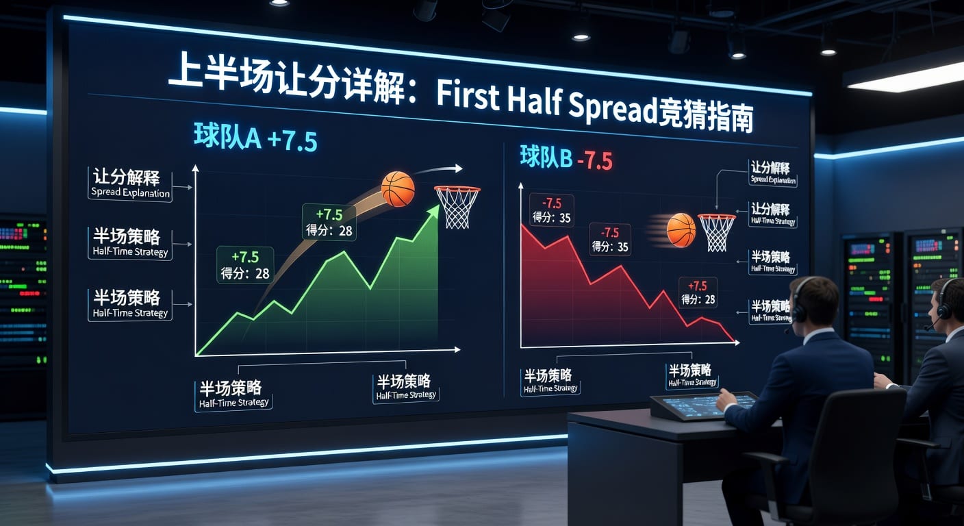 闪电体育官网：上半场让分 first half spread 实战指南